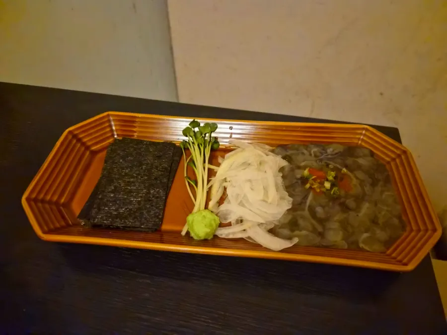 영수증 리뷰 서비스로 받은 타코와사비
