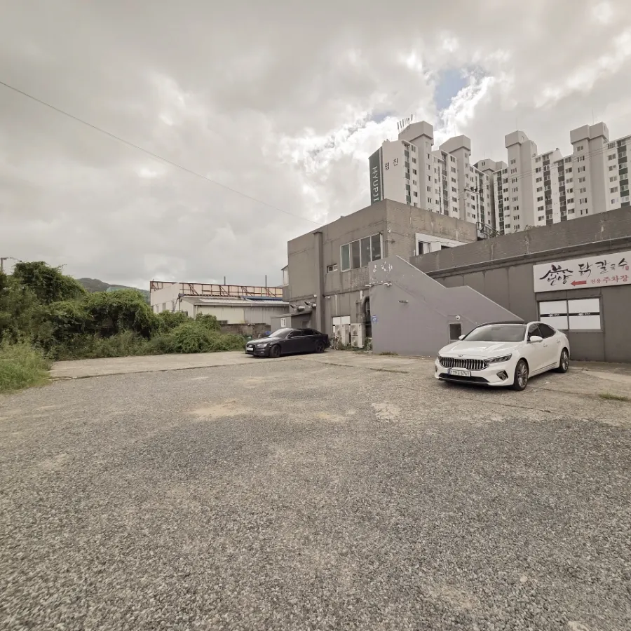 Spacious dedicated parking area