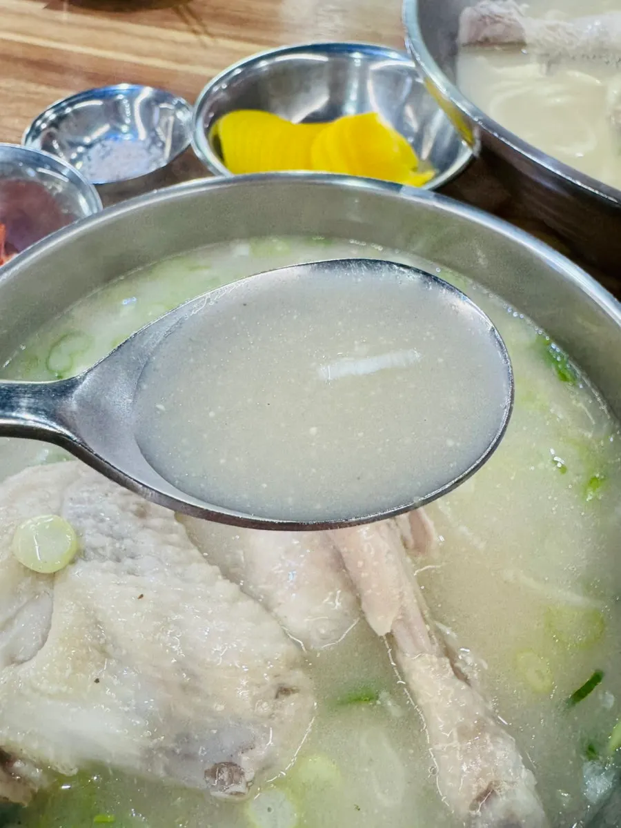 Half a chicken boiled until tender