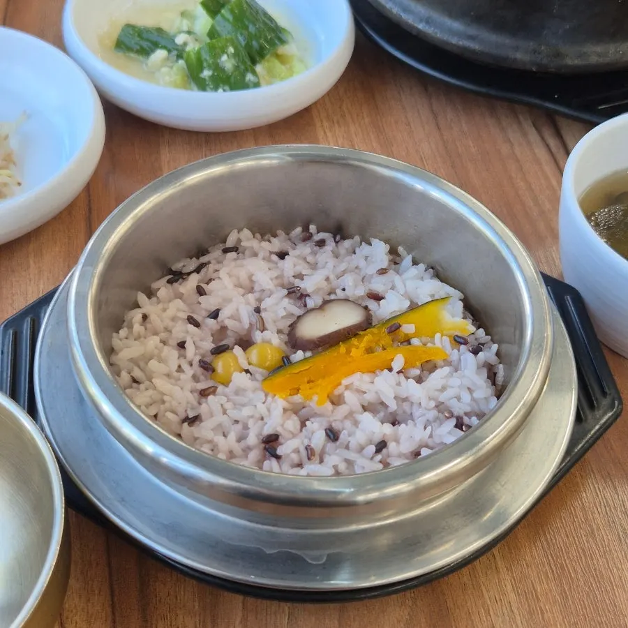 Finished meal at Deodo Gejang