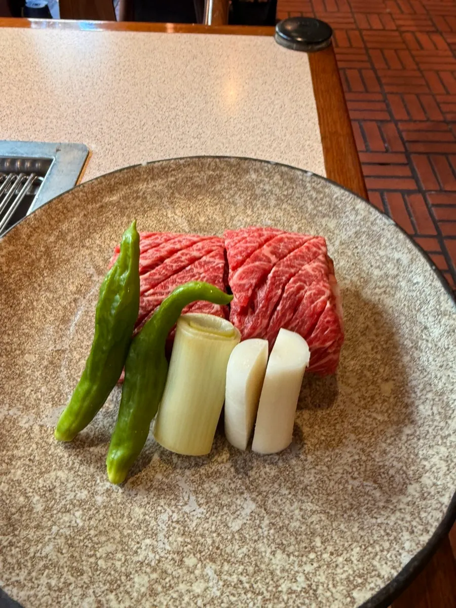 Neatly arranged basic side dishes