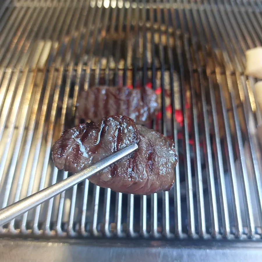 Rib fried rice wrapped in grilled gopchang gim