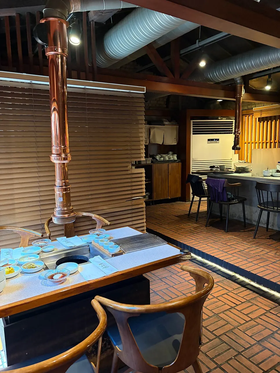 Interior space with a hanok atmosphere