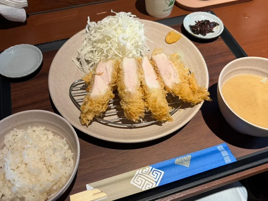 Crispy breaded loin and tenderloin katsu