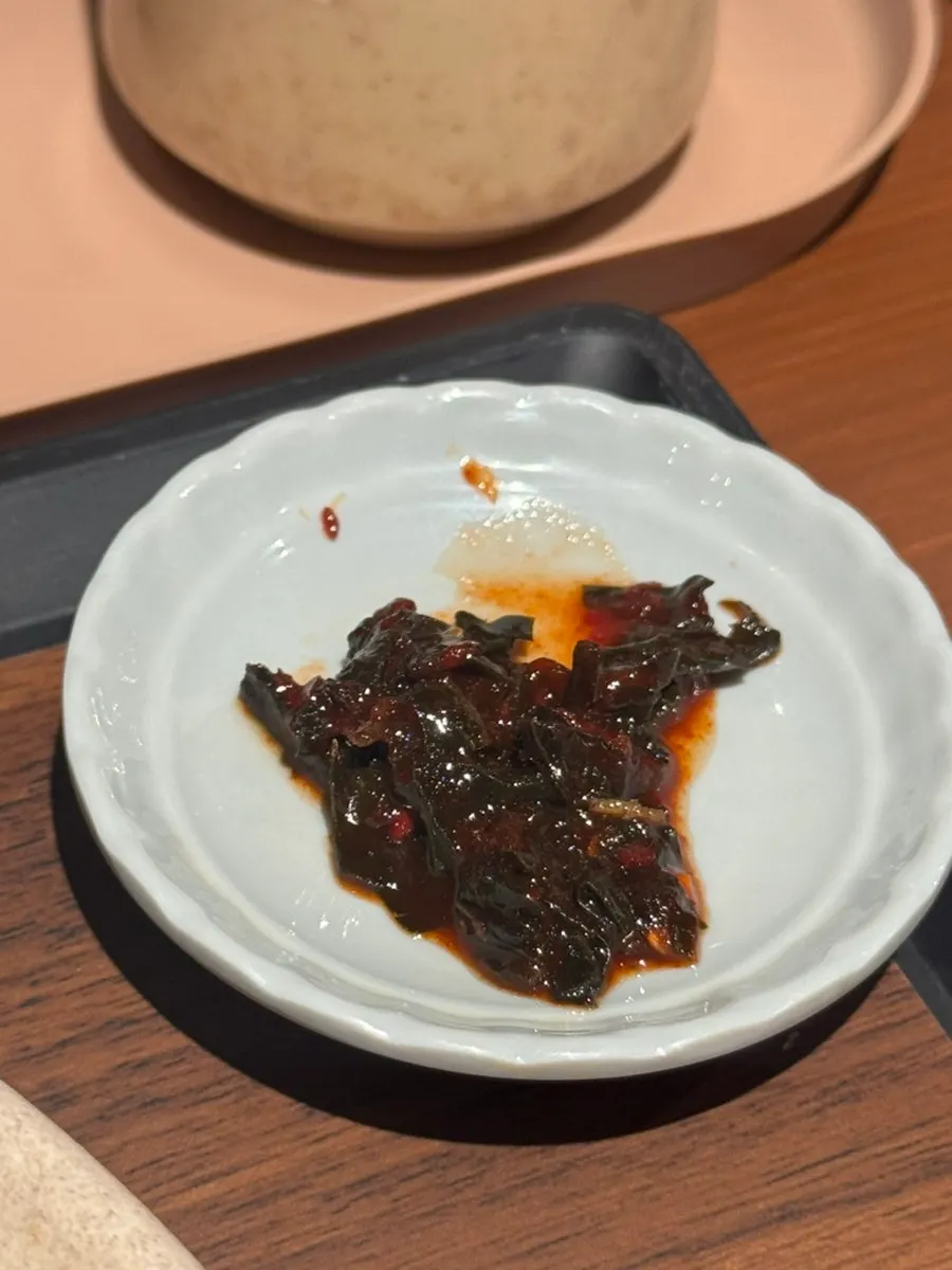 지방 비율이 적당한 돈카츠 단면