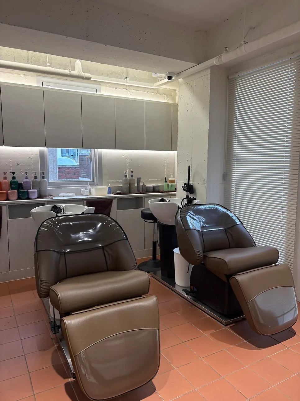 Consultation seat with the stylist