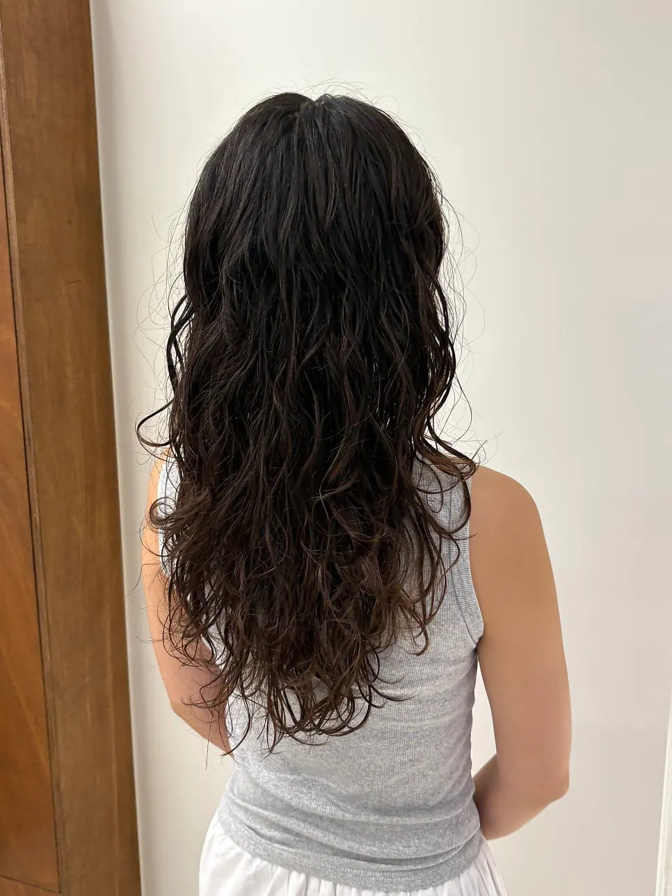 Natural-looking waves after home styling