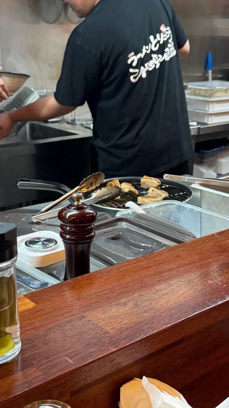 Counter seating at Torikokoro, ideal for solo dining