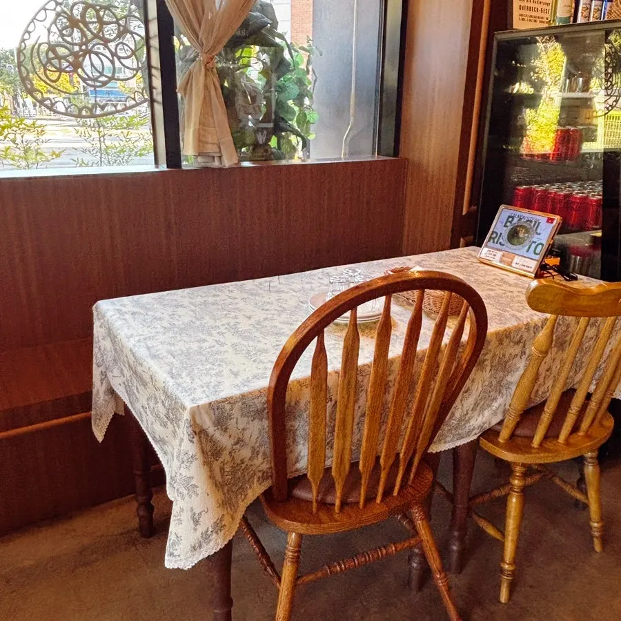 식사를 마친 토브나인 판교 본점 테이블