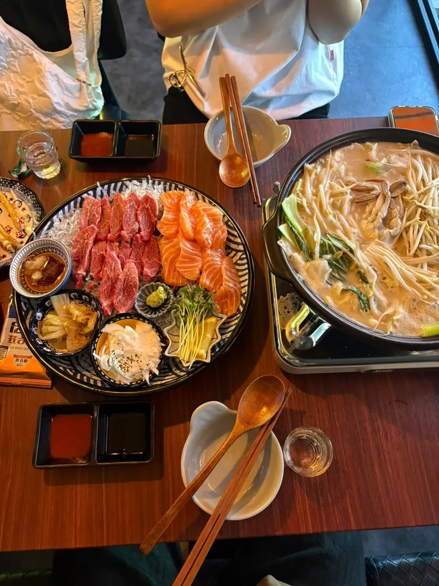 여수 학동 츠키야 마무리 테이블