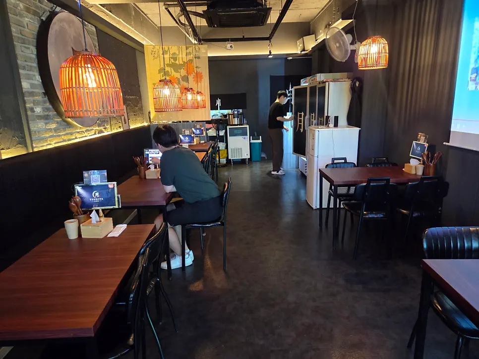 Seating and interior vibe at Tsukiya