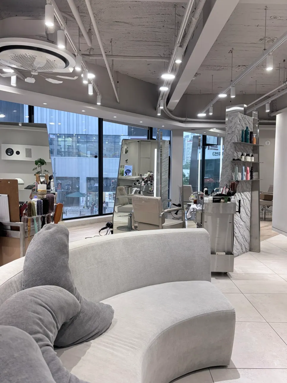 Spacious interior with multiple styling seats