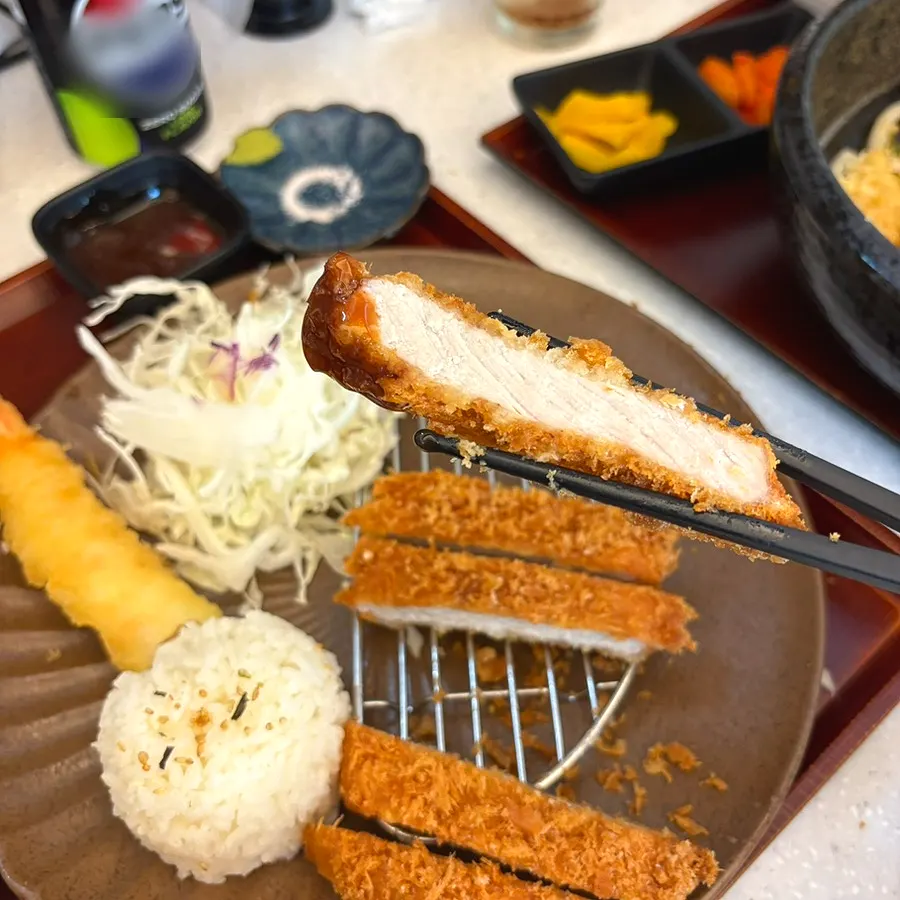 Tender tonkatsu pork