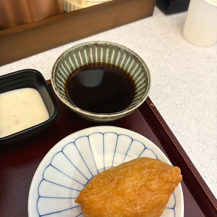 沒有湯汁的拌烏龍麵