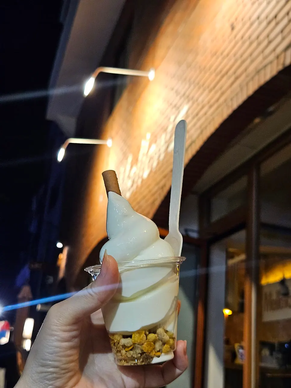 Mellows soft serve ice cream dessert
