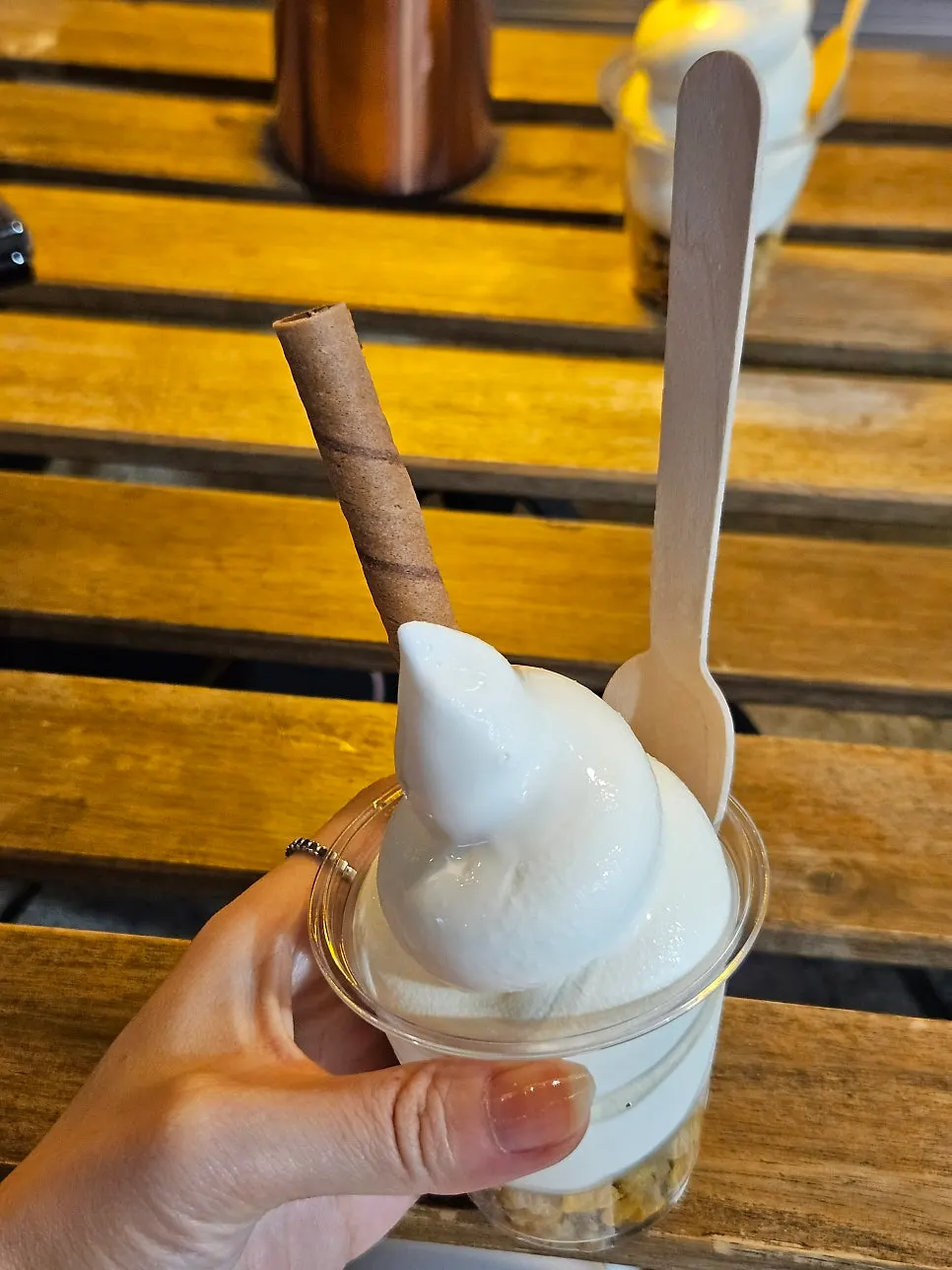 Mellows soft serve ice cream