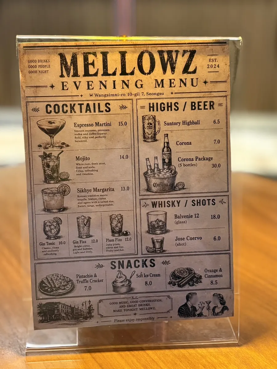A cone of Mellows soft serve