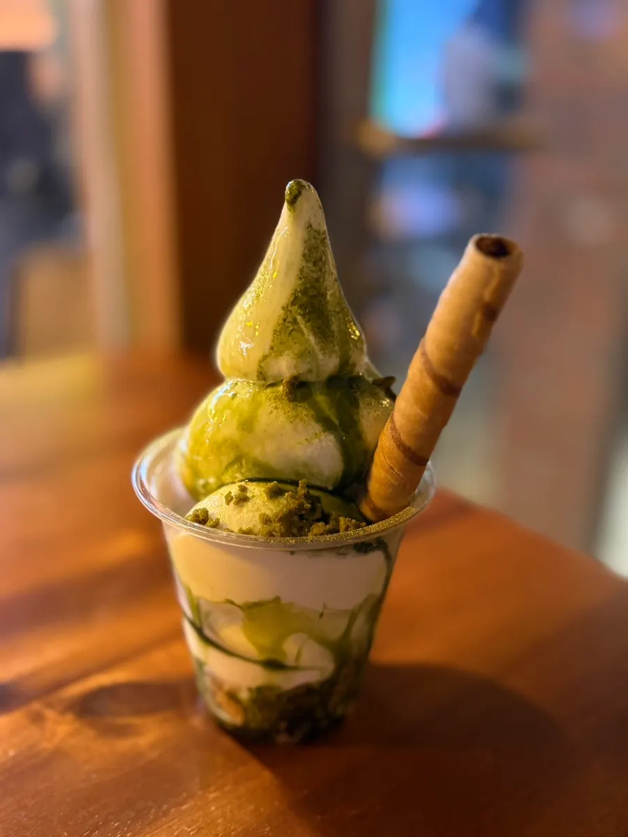 Mellows milk-flavored soft serve