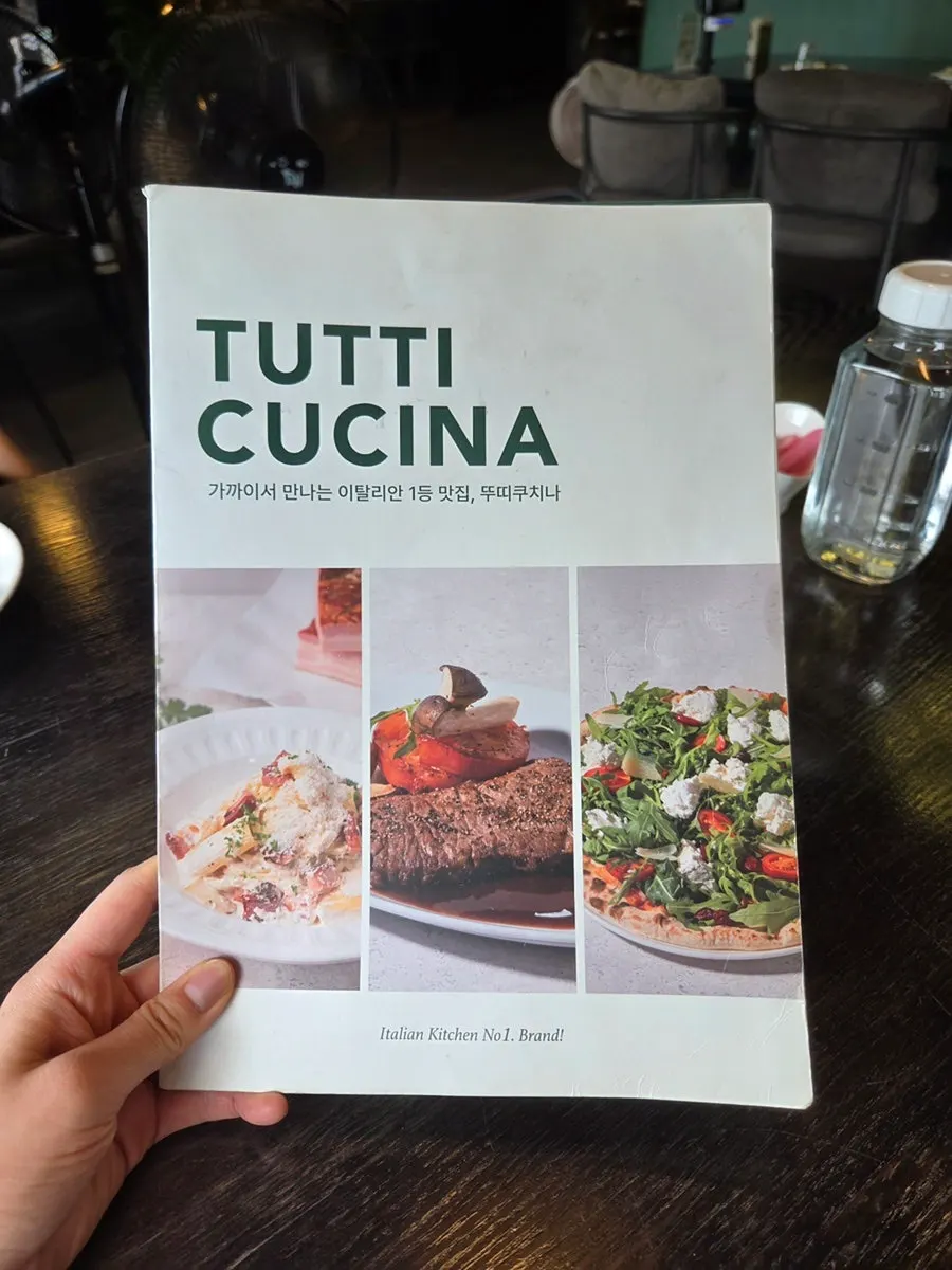Tutti Cucina's Italian menu