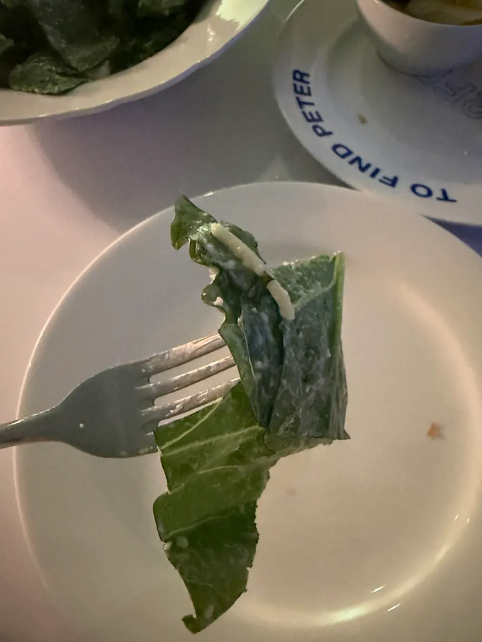 시저 샐러드 한 접시