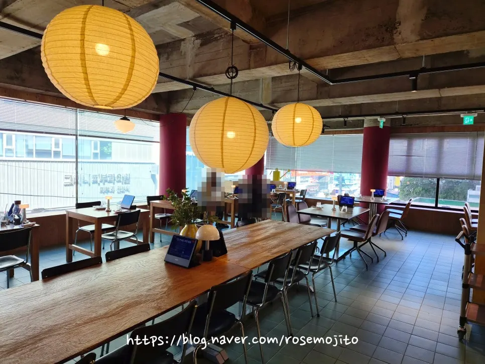 Group seating area at Two Find Peter Sadang Branch