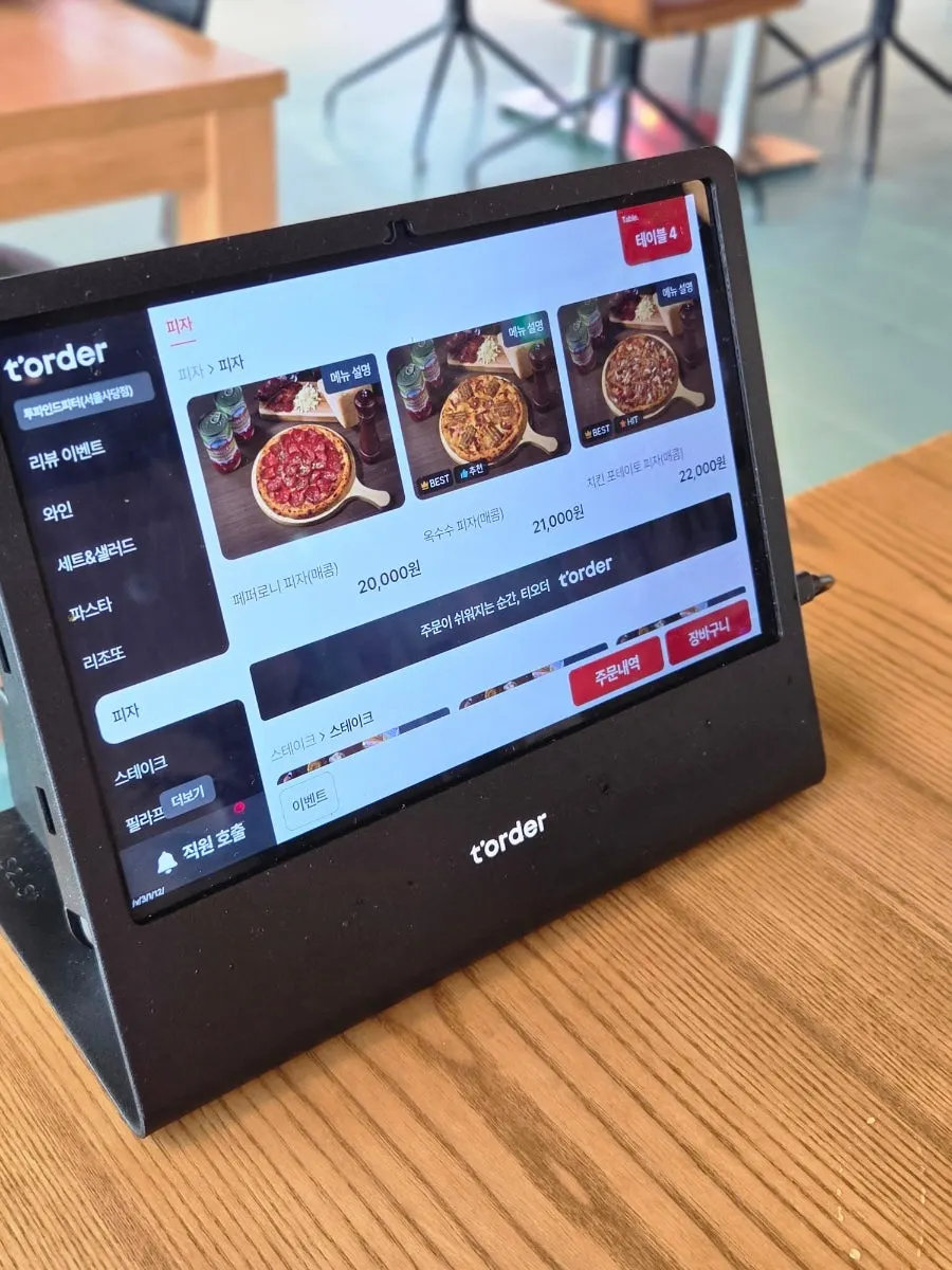 Detailed menu items at Two Find Peter