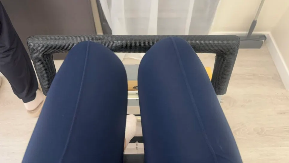 A Pilates movement revealing body imbalances