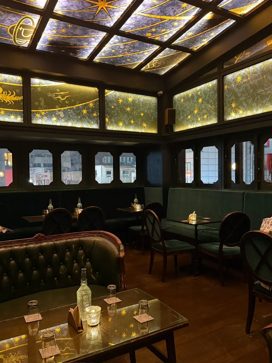 The 5th-floor space leading to Ugly's entrance