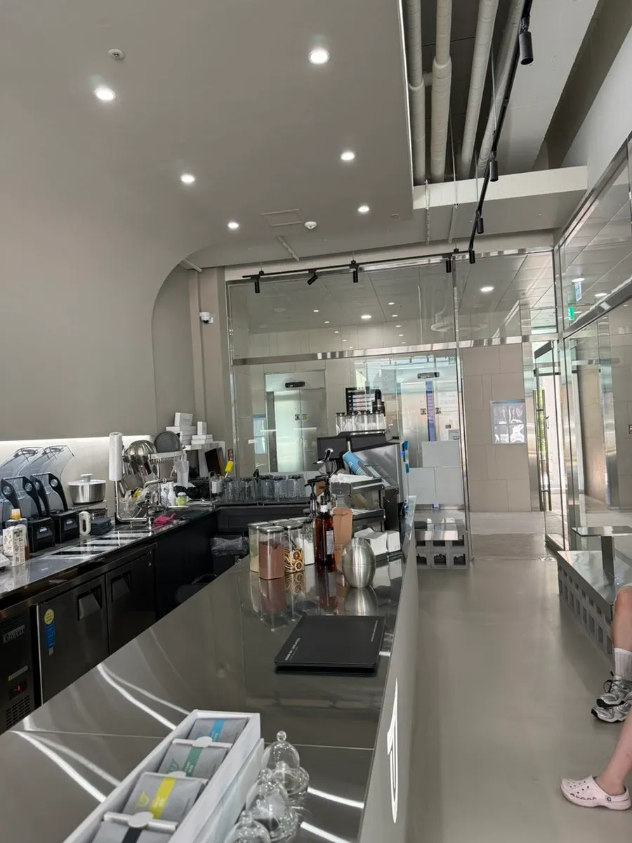 View of the clean café interior