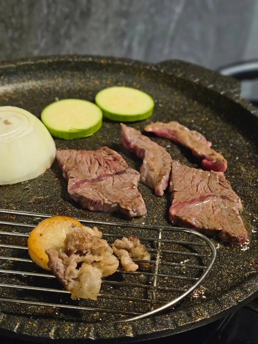 마지막까지 비운 우고집 고기 접시