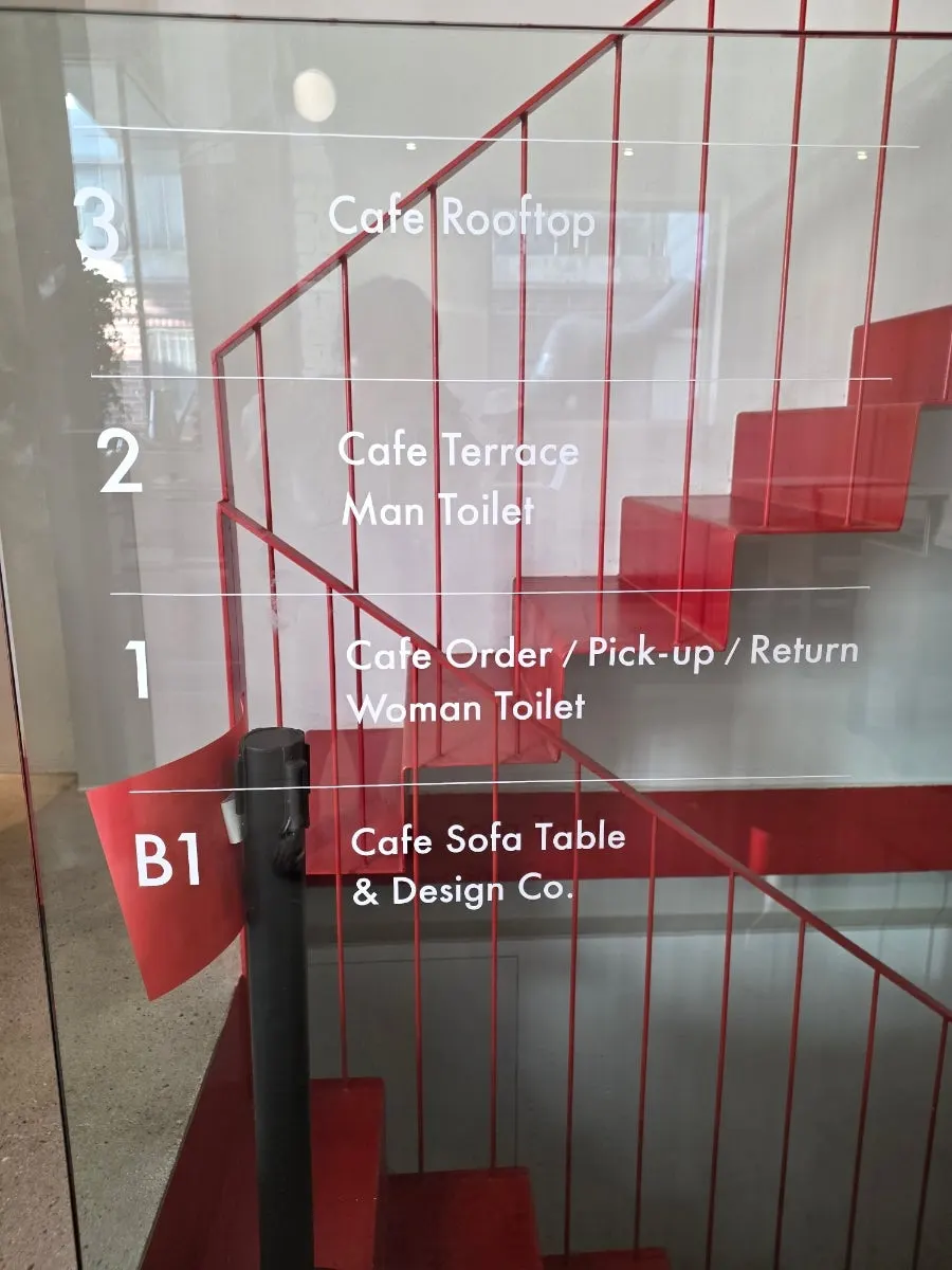 Staircase to the second floor at Uisagye