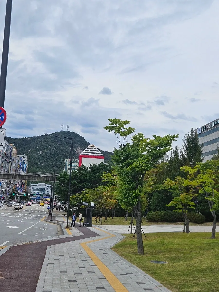 매장 근처에서 바라본 풍경