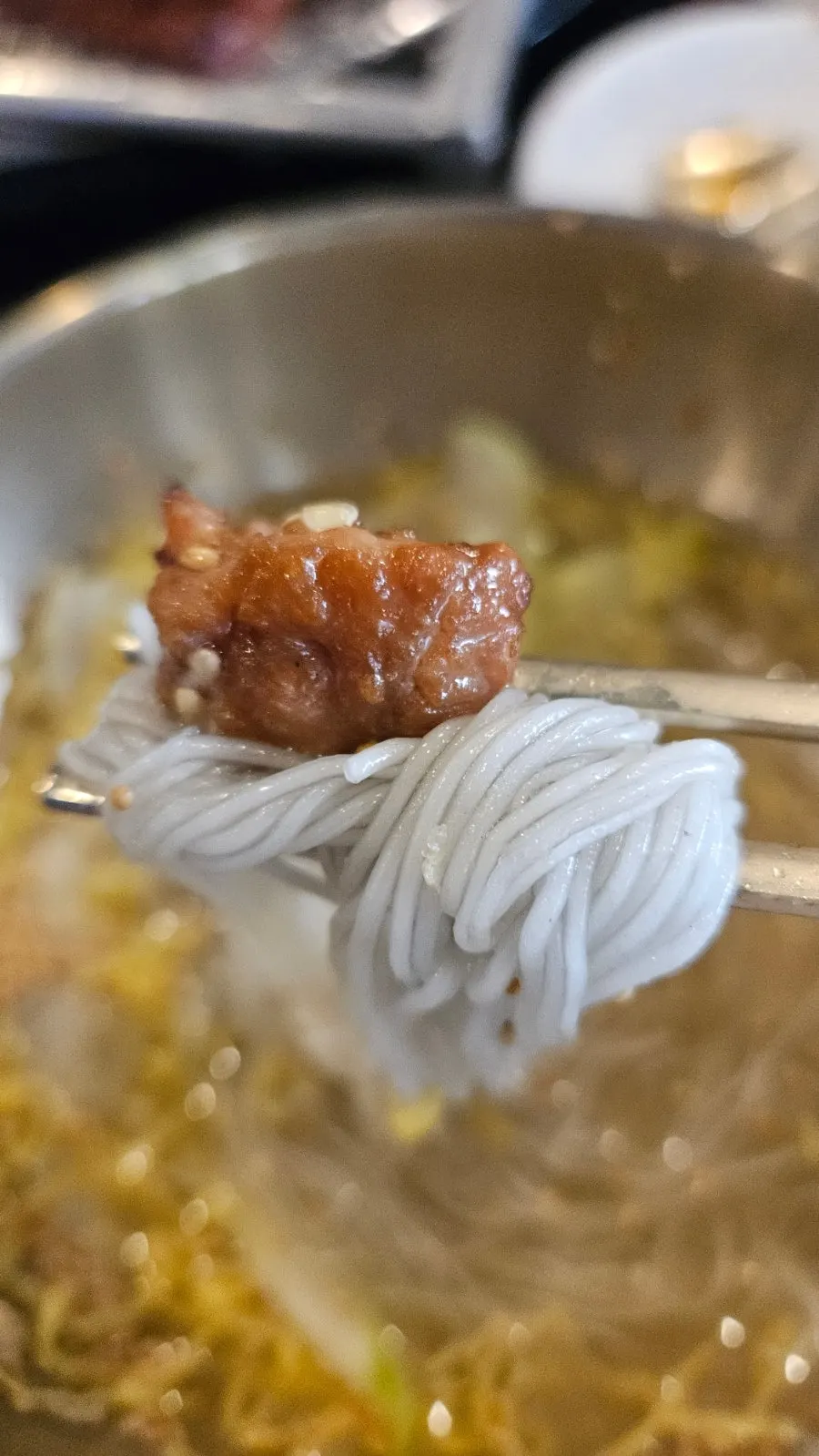 살얼음 냉면과 고명 관련 사진