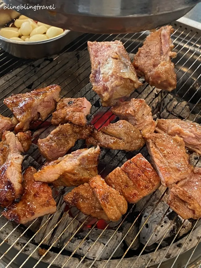 再訪時吃的手作調味排骨