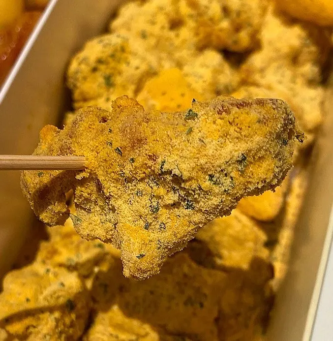 Bburinkle and Cheese Mustard dakgangjeong pairing