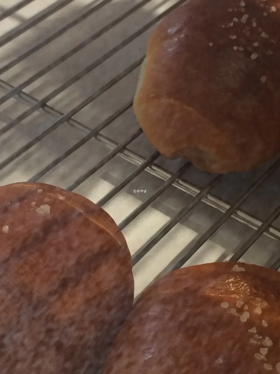 House-made and almond croissants