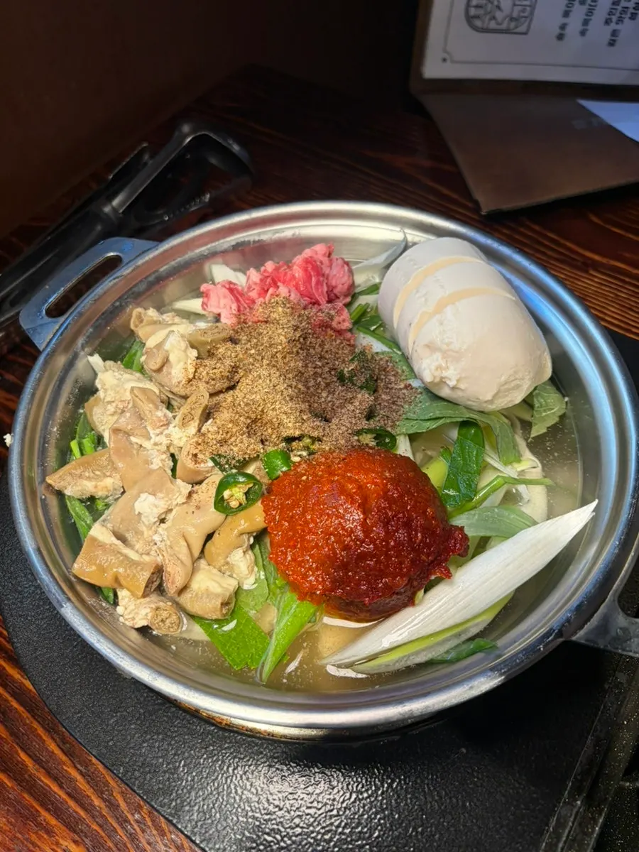 Shiitake wasabi dan sos kicap bawang putih