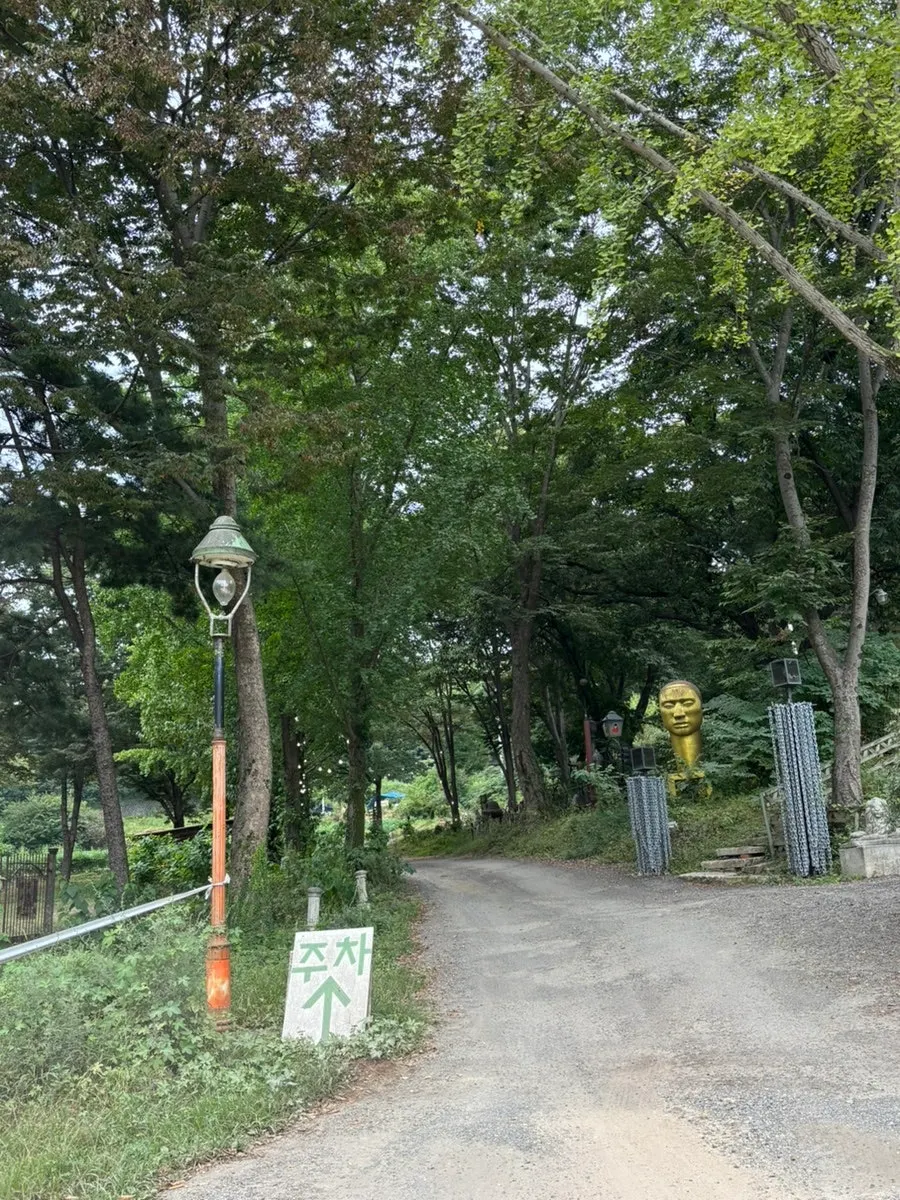 포어레스트로 들어가는 길