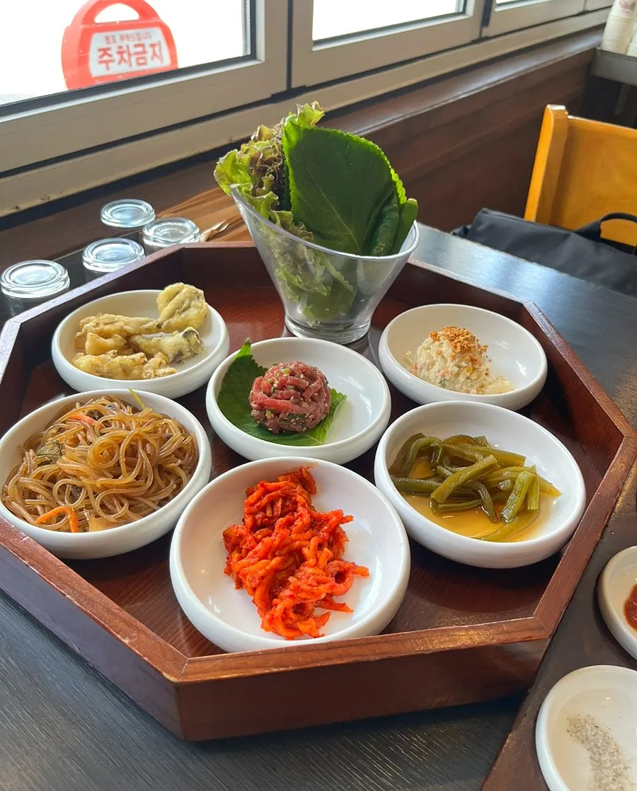 Manpo Galbi's handmade marinated galbi menu