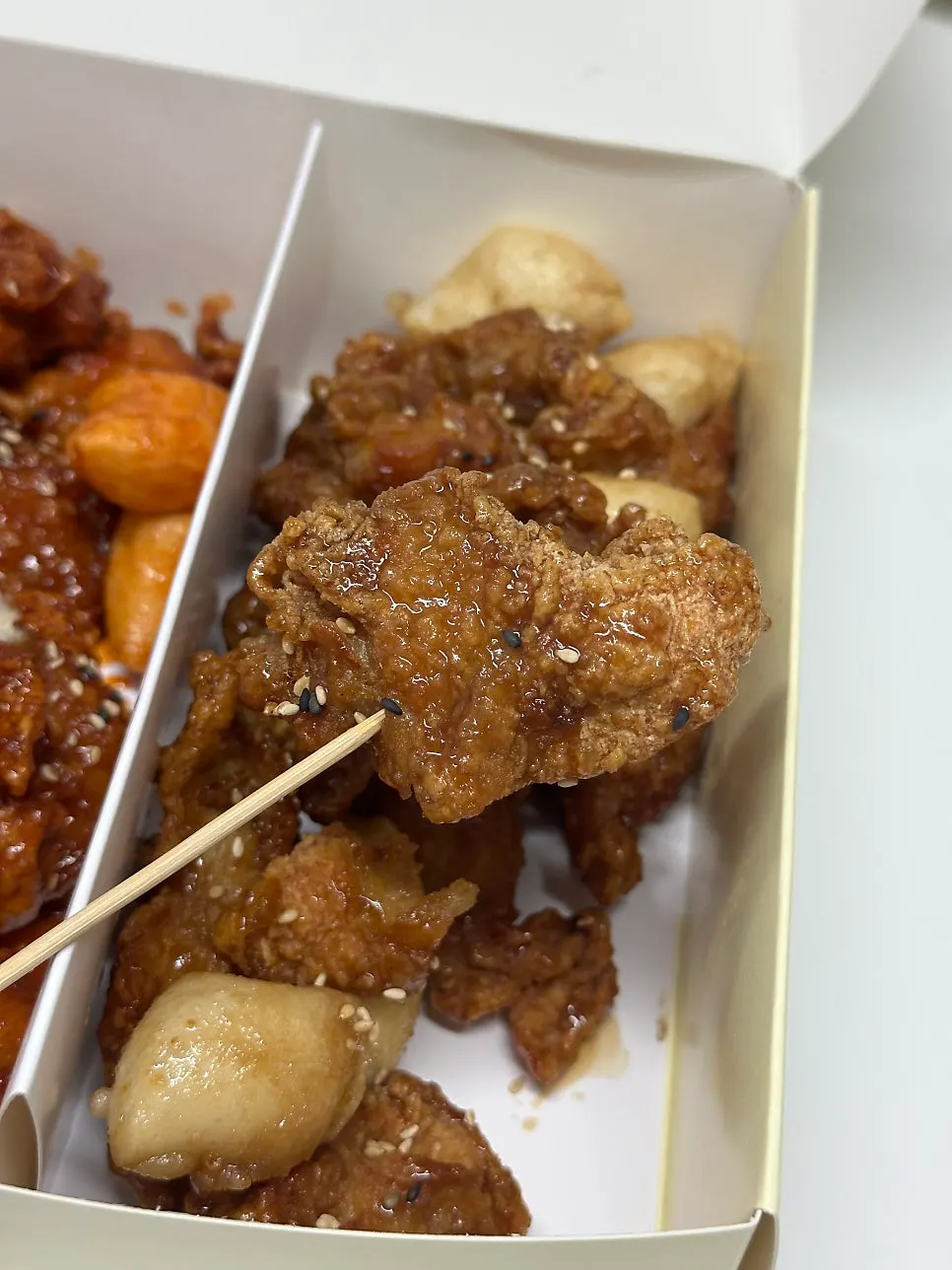 단짠한 마늘간장 강정