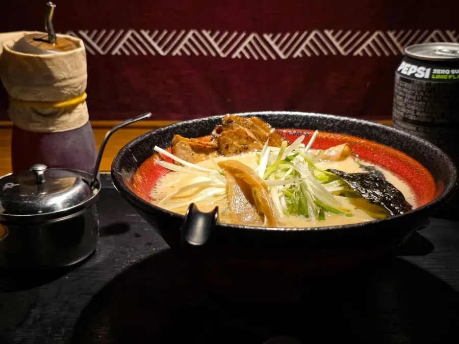 Aori Ramen with two extra slices of chashu