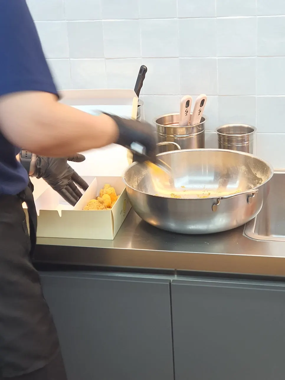 Neatly organized kitchen at Dalgom's