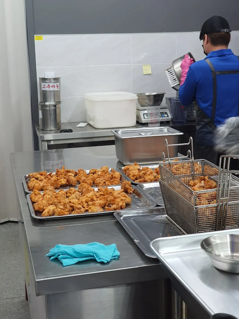 Inside view of Dalgom's cooking area