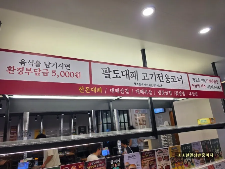 Leftover food environmental charge information