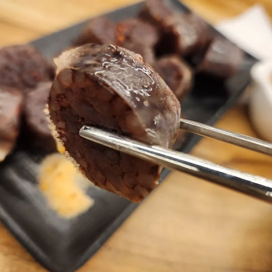 쫀득한 당면이 든 찰순대