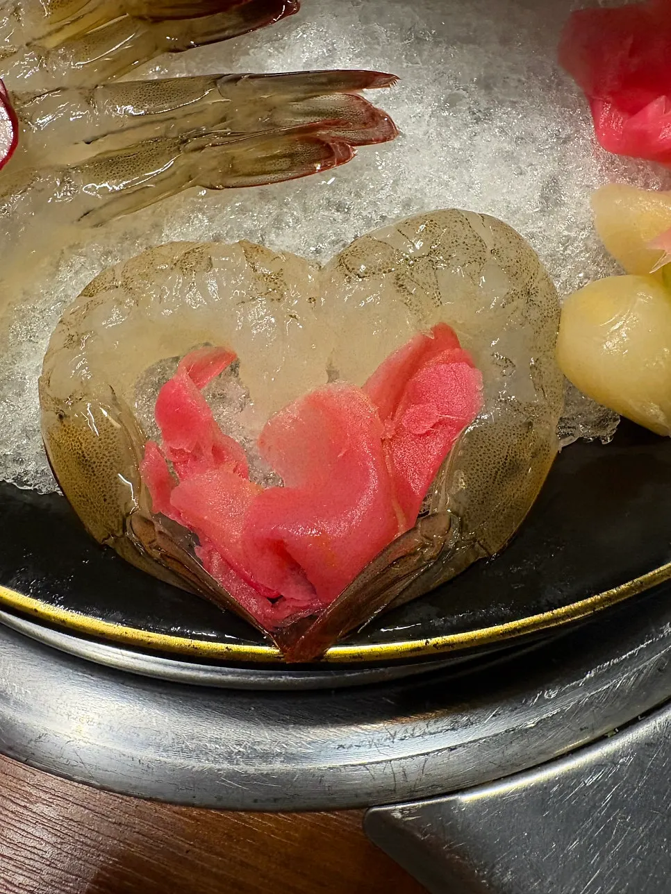 김에 싸 먹는 생새우회