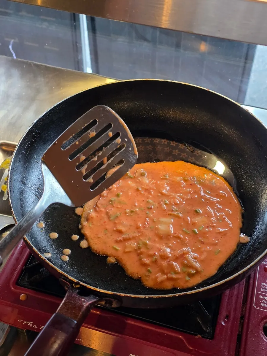 김치전을 만들 수 있는 셀프바