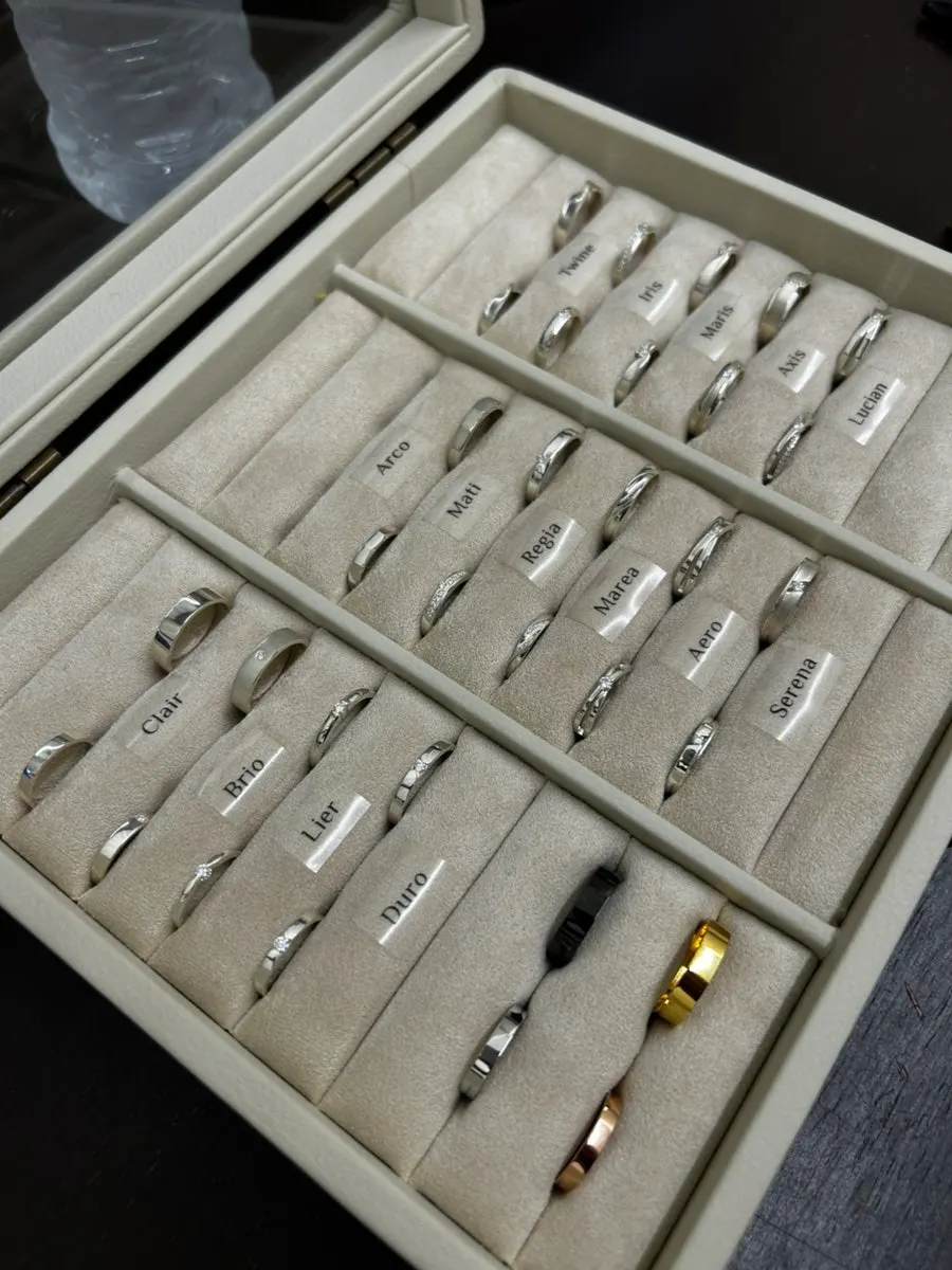 Selfie taken at the workshop before making rings