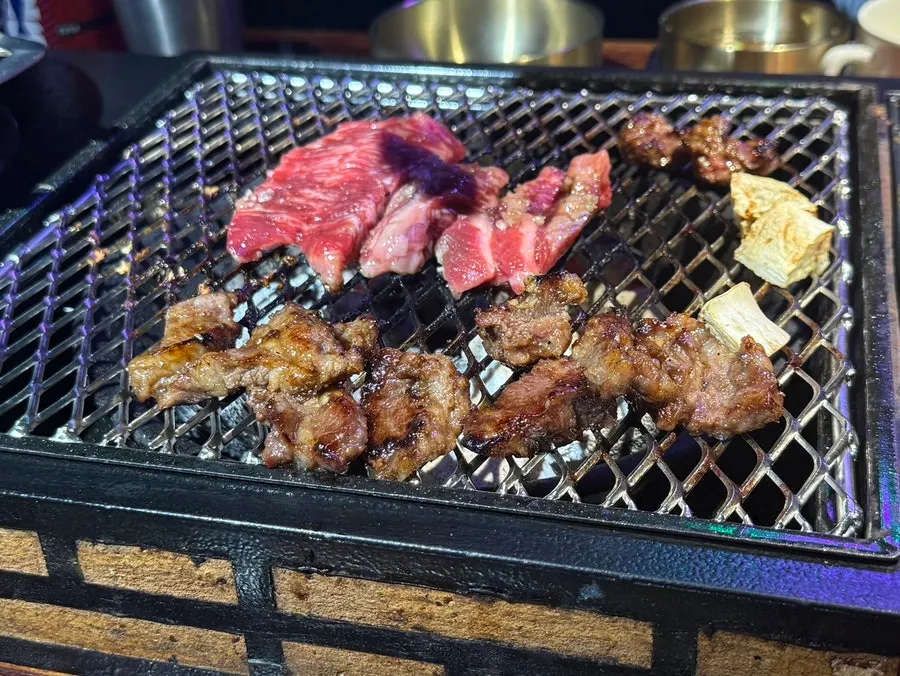 A tender piece of gochu galbi