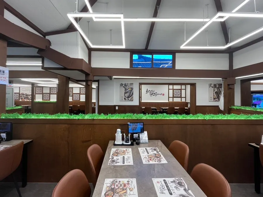 Group seating area for family gatherings